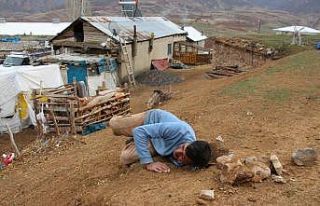 Köylülerin heyelan korkusu