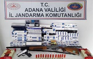 Kozan’da 792 paket kaçak sigara ele geçirildi