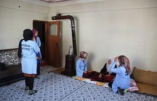 Kulp’ta Hasta ve Yaşlılara Şefkat Eli Projesi