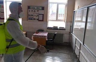 Kütahya’da 502 okul, 4 bin 865 derslik dezenfekte...