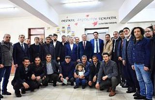 Mahalle toplantısı düzenlenip okul ziyaret edildi