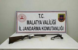 Malatya’da silah kaçakçılığı