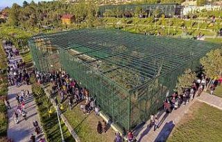 Malatya’da taziye çadırı kaldırıldı, hayvanat...