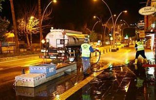 Manavgat’ta dezenfekte ekiplerinin sayısı arttırıldı