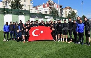 Manisa FK, Çanakkale şehitlerini unutmadı