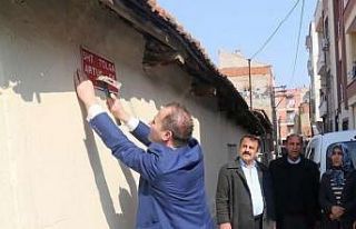 Manisa şehitlerin isimleri yaşatılıyor