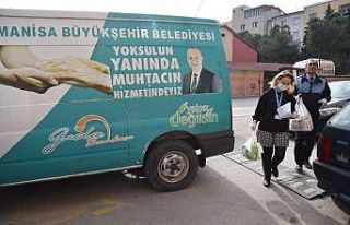 Manisa’da gıda bankası evlere hizmet götürmeye...