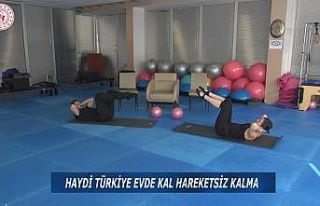 Manisa’da ‘uzaktan spor’ eğitimleri başladı