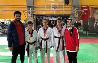 Melikgazi Taekwondosunun yıldızı parlıyor