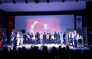 MER Kolejinde İstiklal Marşı coşkusu