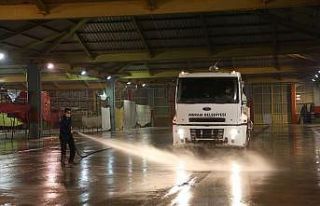 Meram Belediyesi Muhacir Pazarı’nda önlemleri...