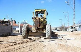Meram Belediyesi yeni asfalt sezonuna hızlı başladı