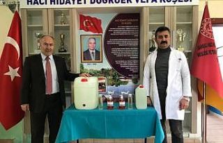 Meslek liselerinden korona virüsü mücadelesine...