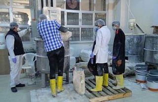Meslek lisesinin ürettiği dezenfektanlara sipariş...