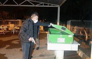 Mezarlıkta korkutan kadın çığlığı