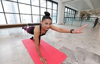 Mezitli’de ’Evde spor var’ etkinliği
