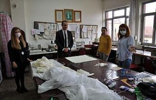 Milas’ta yıkanabilir maske üretimine başlanıldı