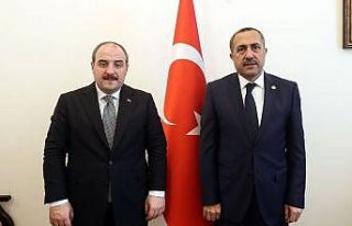 Milletvekili Arvas, Sanayi ve Teknoloji Bakanı ile...