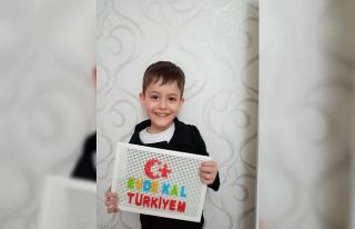 Minik öğrencilerden büyüklere ‘‘Evinde Kal’’...