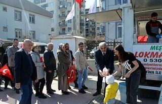 Mudanya Liman Başkanlığından şehitlere lokma