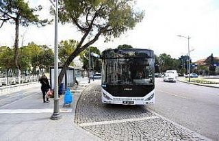 Muğla’da toplu taşıma araç kullanımı yüzde...