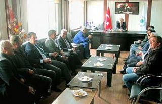 Muhtar ve STK temsilcilerine korona virüs bilgilendirmesi