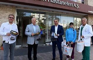 Muratpaşa seri üretime geçti siperlikli maske talebi...