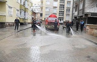 Muş’ta cadde ve sokaklar pırıl pırıl