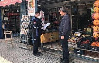 Mut’ta marketler denetlendi