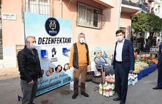 Nazilli Belediyesi’nden Korona virüs ile mücadelede...