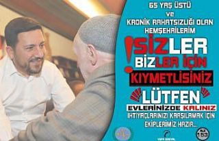 Nevşehir Belediyesi, ‘Alo 153 vefa sosyal destek...