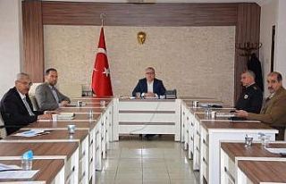 Niğde İl İdare Kurulu koronavirüs tedbirleri aldı