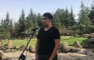 Öğrenci ve öğretmenlerden Çanakkale şehitleri...