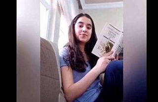 Öğrencilerden “Evde Kal, Kitap Oku” mesajı