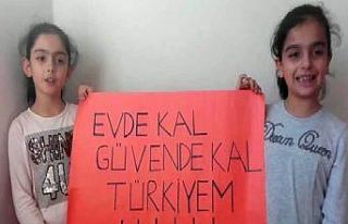 Öğrencilerden ‘Evdekal’ klipi büyük ilgi gördü