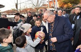 Öğrencilere bir müjde de Başkan Ergün’den