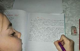 Öğrencilerin yazdıkları kitaplaştırılıyor