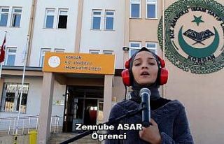 Öğretmen ve öğrencilerin ‘Çanakkale’ klibi...