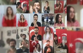 Öğretmenlerden güvenlik güçlerine anlamlı destek