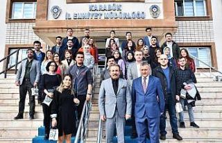 Öğretmenlerden İl Emniyet Müdürü Tuğ’a ziyaret