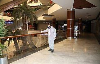 Ordu’da korona virüsüne karşı dezenfekte çalışmaları