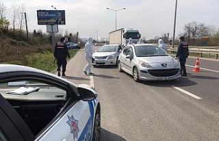 Ordu’da şehirlerarası seyahat kontrolleri başladı