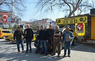 Orhangazili taksicilerden virüs tedbiri