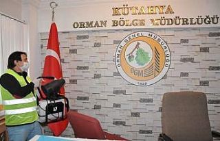 Orman Bölge Müdürlüğünde Korona virüse karşı...