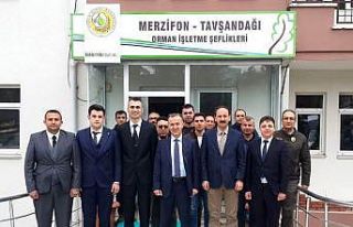 Orman işletme şefleri görevlerine başladı