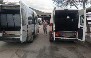 Osmaneli’ndeki toplu taşıma araçlarında ilaçlama...