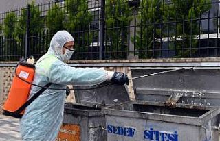 Osmangazi’de 200 bin çöp konteyneri ilaçlanıyor