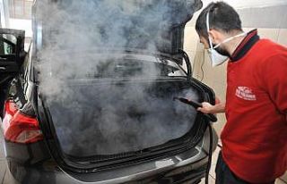 Otomobillere buharlı korona önlemi