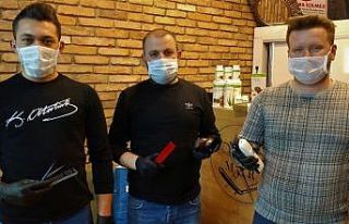 (Özel Haber) Usta ellerden korona virüs tedbiri