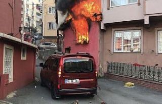 (Özel) Şişli’de korku dolu anlar: Yangından...